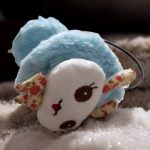 Nyuszis szőrös fülmelegítő gyerekeknek, felnőtteknek