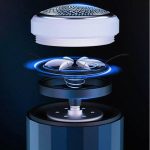 Mini elektromos borotva, akkumulátoros, LCD kijelzős