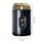 Mini elektromos borotva, akkumulátoros, LCD kijelzős