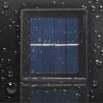 Napelemes, kültéri dekor fényfüzér, 100 micro LED-es, 10 méter