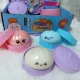 Illatos Squishy Dumpling stresszoldó játék egyszínű nagy