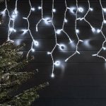 Karácsonyi jégcsap fényfüzér 5 méteres