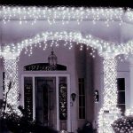 Karácsonyi jégcsap fényfüzér 5 méteres