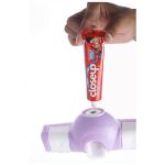 Fali fogkrém adagoló fogkefe tartóval, 4db fogkefének