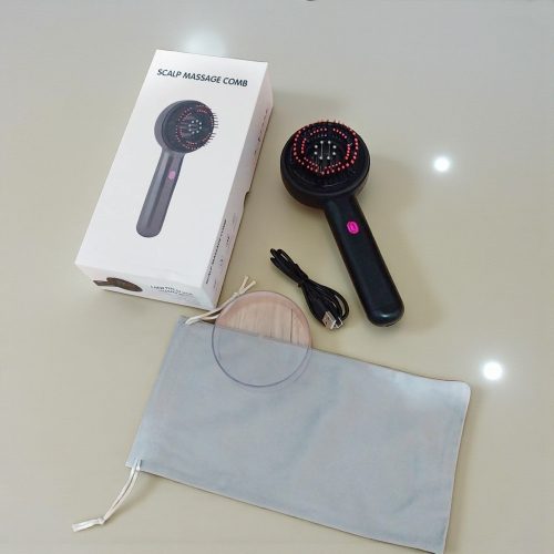 Elektromos vezeték nélküli fejbőr masszázskefe, hajápoló
