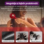 Elektromos vezeték nélküli fejbőr masszázskefe, hajápoló