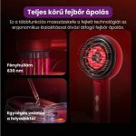 Elektromos vezeték nélküli fejbőr masszázskefe, hajápoló