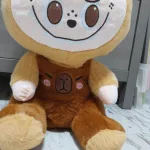 50cm Labubu óriás plüss Capybara ruhában