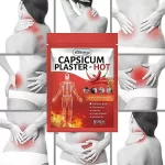 Capsicum melegítő tapasz – Izom- és ízületi komfort tapasz - 8db