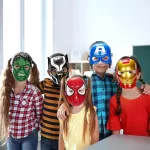 MARVEL BOSSZÚÁLLÓK LED világító maszkok, többféle