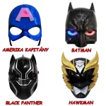 MARVEL BOSSZÚÁLLÓK LED világító maszkok, többféle