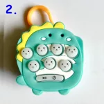 Mini Fast Push, popit kulcstartó, interaktív játék 