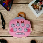 Mini Fast Push, popit kulcstartó, interaktív játék 