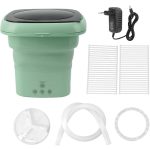 Hordozható és összecsukható mini mosógép centrifuga