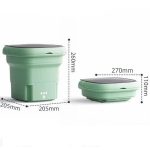 Hordozható és összecsukható mini mosógép centrifuga