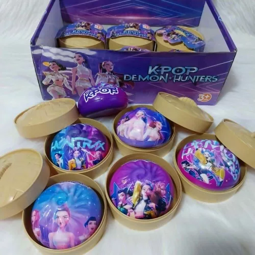 K-pop mintás Squishy Dumpling