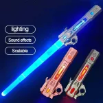 K-POP Demon Hunters fénykard LED hang effektekkel 