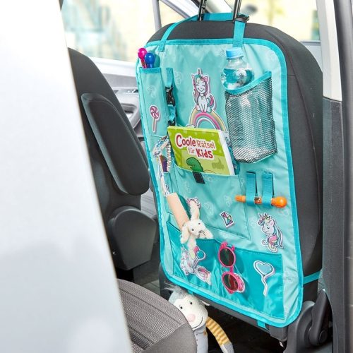 Autós hátsó ülésrendező gyermek mesefigurákkal