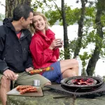 Saslik sütő kosár, zárható grillező rács