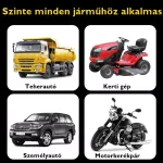 Üzemanyag leszívó cső kézi pumpával, zárócsappal