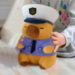 Rendőr Capybara plüss 