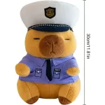 Rendőr Capybara plüss 