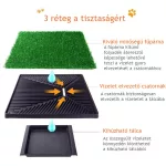 Pet Potty kutya wc, nagy méretű toalett 