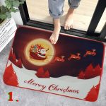 Karácsonyi lábtörlő, fürdőszoba szőnyeg 70x45cm 