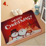 Karácsonyi lábtörlő, fürdőszoba szőnyeg 70x45cm 