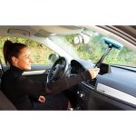 Delux szórófejes szélvédőtisztító összecsukható nyéllel