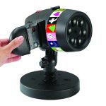 Star Shower Slide Show Led projektor, kültéri kivetítő, 12 ünnepi mintával