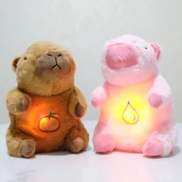 Alvó, lélegző szunyókáló plüss Capybara