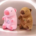 Alvó, lélegző szunyókáló plüss Capybara