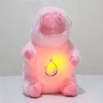 Alvó, lélegző szunyókáló plüss Capybara