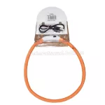 USB töltős ,méretre vágható, világító nyakörv , LED-es 40cm-es