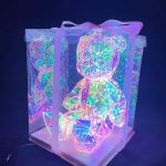 Tükör világító, LED maci, 40cm Újdonság ! 