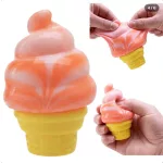Fagyi formájú stresszoldó squishy fagylalt