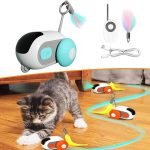 interaktív macskajáték távirányítóval