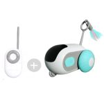 interaktív macskajáték távirányítóval