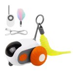 interaktív macskajáték távirányítóval