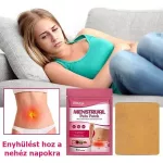 Menstruációs fájdalom csillapító melegítő tapasz – 8 db