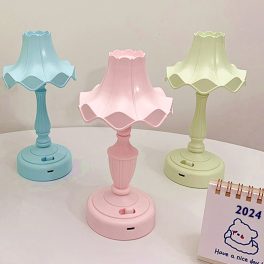 Mini Vintage stílusú LED éjjeli asztali lámpa 