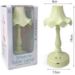 Mini Vintage stílusú LED éjjeli asztali lámpa 