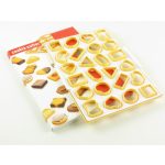 Sütemény kiszúró rács, tészta kiszúró 