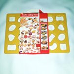 Sütemény kiszúró rács, tészta kiszúró 