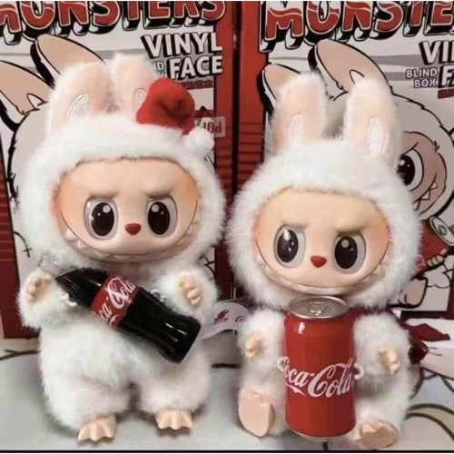 The Monsters coca cola labubu vakdoboz