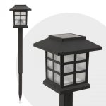 6 db leszúrható napelemes kerti lámpa, díszvilágítás