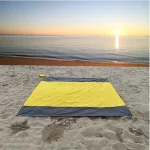 Homoklepergető, homokmentes strandszőnyeg 200x200cm