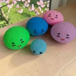 Óriás squishy Dumpling egyszínű doboz nélkül