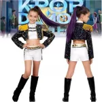 K-Pop Demonvadász Rumi fellépő jelmez hajjal